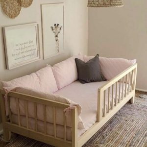 wooden bed for kids