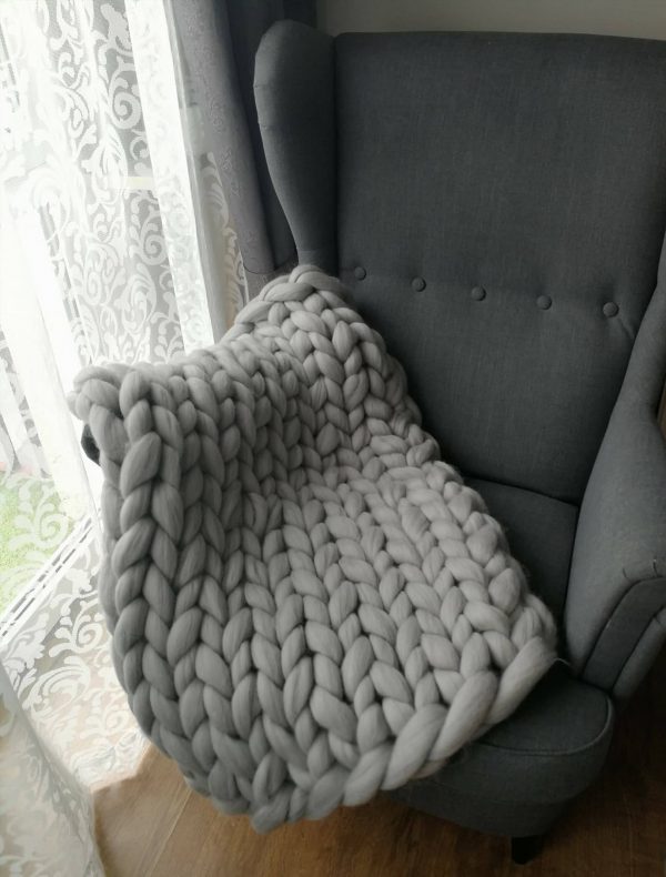 chunky small blanket for kids