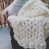 chunky small blanket