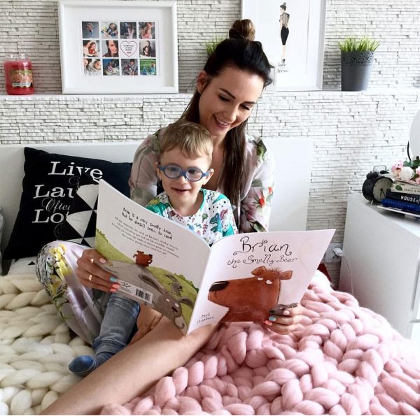 chunky medium blanket for kids
