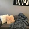 chunky large blanket