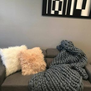 chunky large blanket