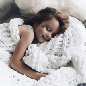 chenille blanket kids room