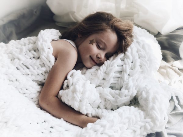 chenille blanket kids room