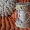 personalised large candle