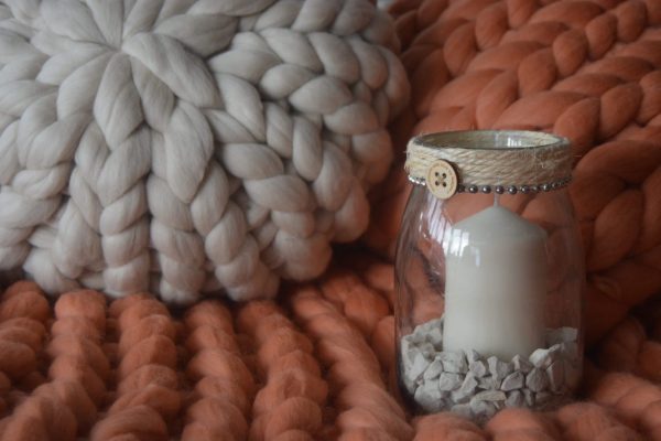 personalised medium room candle