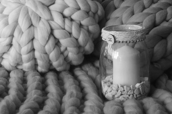 personalised medium room candle kids