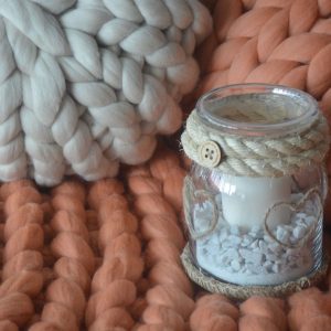 personalised small room candle