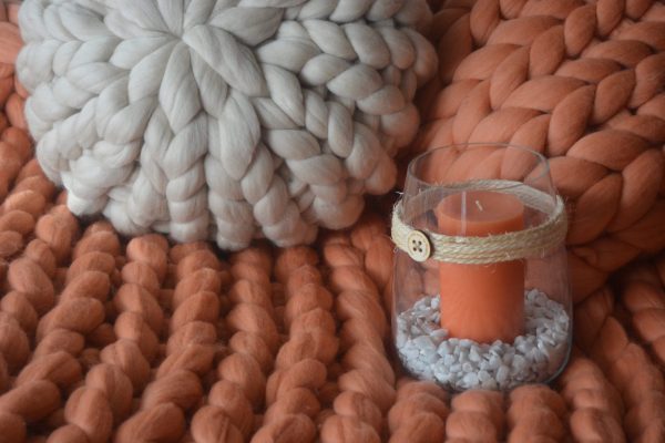 personalised small candle
