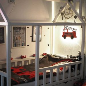 fire engine bedside lamp for kids